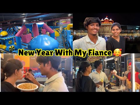 1st Newyear Night Out with fiance & family🤩|#srijuu