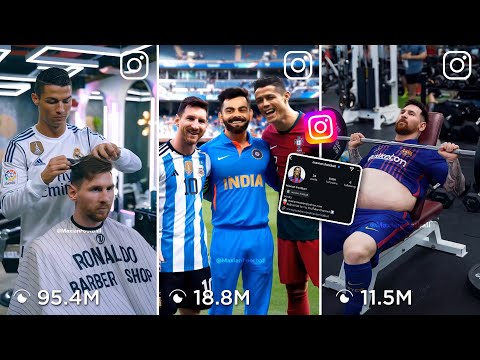 Ronaldo Messi Ai Video Editing | Cristiano Ronaldo Ai Video Editing | Instagram Ai Video Editing