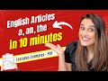 Understanding English Articles and Sounds