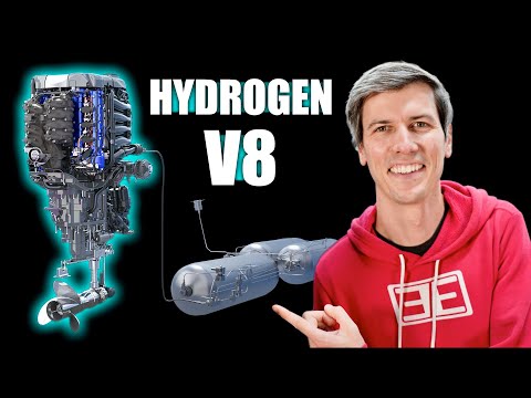 The World’s First Hydrogen Combustion Outboard Engine!