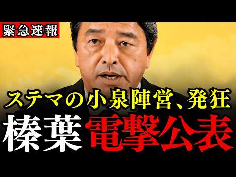 ※榛葉賀津也が電撃公表…遂に小泉進次郎の正体が明らかになりました…小泉陣営によるステマ問題「この問題はそう軽くないよ」【自民党総裁選/国民民主党/榛葉幹事長】