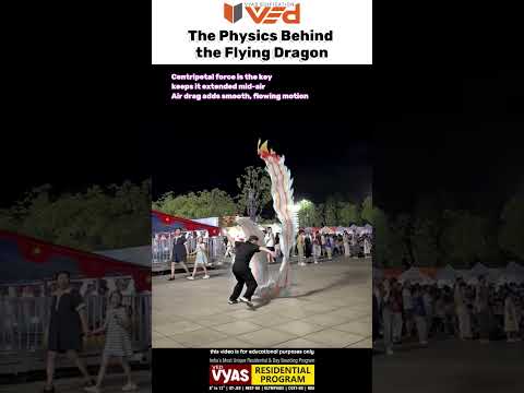 The Physics Behind the Flying Dragon  #shorts #science #physics #viral