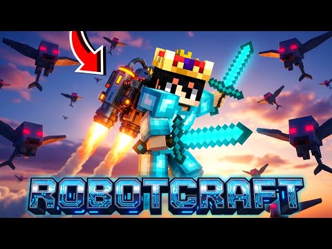 ROBOTİK JETPACK! | RobotCraft | Minecraft | Bölüm 8