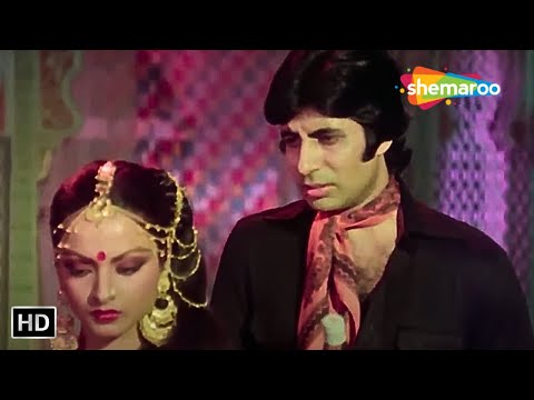 आज मैं झगड़ा करने नहीं मदत मांगने आया हूँ - Suhaag {HD} -Amitabh Bachchan and Rekha Scene - सुहाग