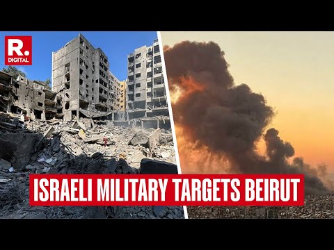 Israeli Military Targets Beirut: Building Collapses Amid Conflict