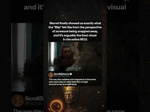 Marvel’s Best Visual of The Blip In The Entire MCU?