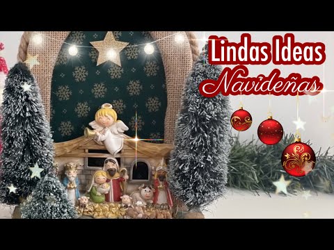 La manera FÁCIL de CREAR Adornos Navideños Hermosos / DIY Home Decor / Artesanato Natalino