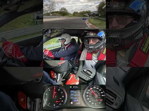 Near Crash!😱 Porsche vs Wheelchair User in Hyundai i30 N // Nürburgring