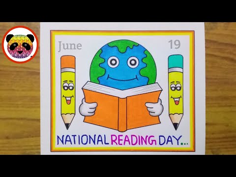 Chandra Dinam Poster Drawing 2022 | Moon Day Poster Drawing | Chandra Dinam  Easy Step by Step - YouTube