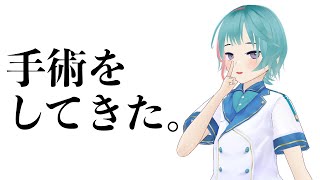 【プチお知らせ】手術をしてきたよ