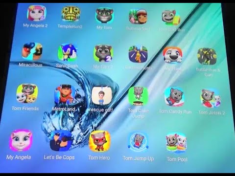 (Throwback) My Angela 2, Temple run 2, Subway Surfers, Ladybug, My Hank, Garfield, Metro Land etc