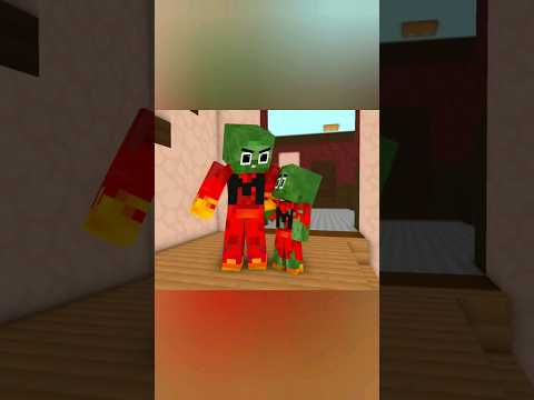 Monster School:-Zombie's Love For Father.Minecraft Animation..#minecraft #animation #gaming #shorts