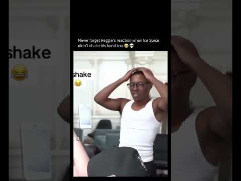 Reggie didn't know how to act 😭