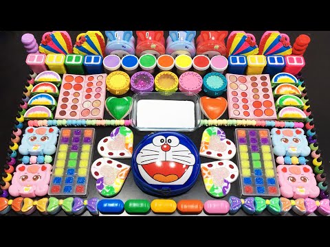 RAINBOW Slime !!! Mixing Random Things Into GLOSSY Slime !! ASMR Cocomelon slime