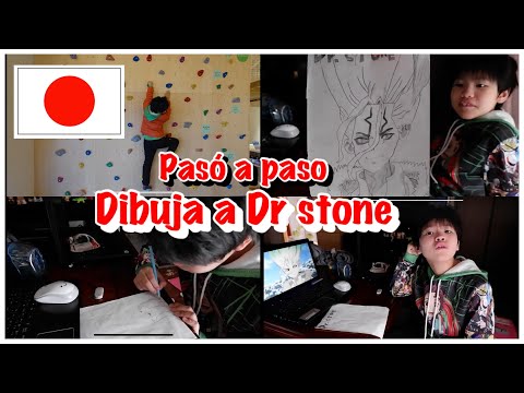 Dibuja a Senku de Dr Stone y quede sorprendida !! Japon