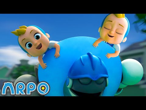 ねぼけロボット大さわぎ！😴🤖| アルポ | こども向けアニメ | 動画 | キッズ | Moonbug 日本語