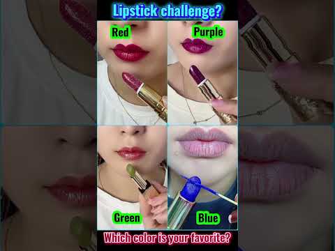 Comment your Fave colour 🥰🥰🥰#challenge #lipstick #lipstickchallenge