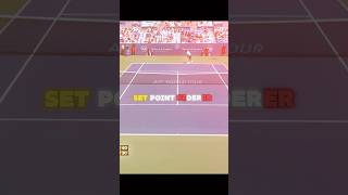 Bro Was In A Rush 💀💀 #federer #djokovic #cincinnati #tournament #final #goat #trending #shorts