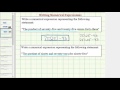 Understanding Numerical Expressions