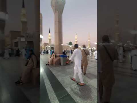 Way to Masjid Al Nabawi Medinah Manawarah