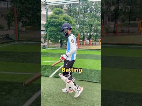 Gully Cricketer vs Professional Cricketer 🥳. #minivlog #tranding #shorts #short #cricket #vlog