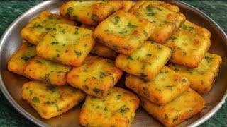 केवल 2 कच्चे आलू से नया गरमा गरम कुरकुरा नाश्ता जो भी खाए खाता ही जाए | Crispy kacche aalu ka nashta