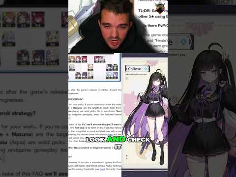 Stella Sora: How to Reroll for Chitose! #shorts