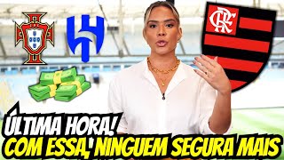 BOMBAÇO! AGORA SIM OS ANTIS VÃO ENDOIDAR🤣 PEGOU GERAL DE SURPESA I FLAMENGO HOJE