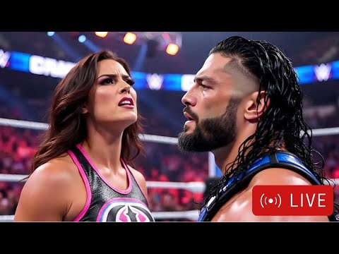 WWE LIVE MATCH : ROMAN REIGNS VS  SASHA GREEN 2K25 GAMEPLAY LIVE MATCH  PT-5