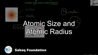 Atomic Size and Atomic Radius