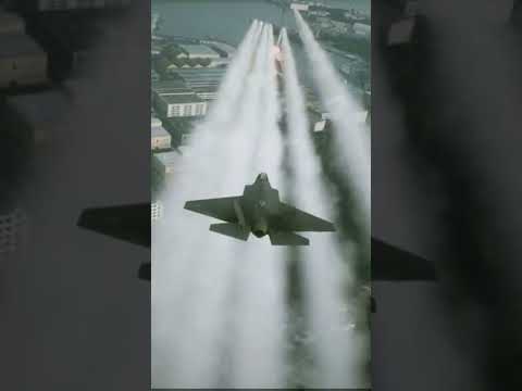 F-35 Owning the Ground in Ace combat 7