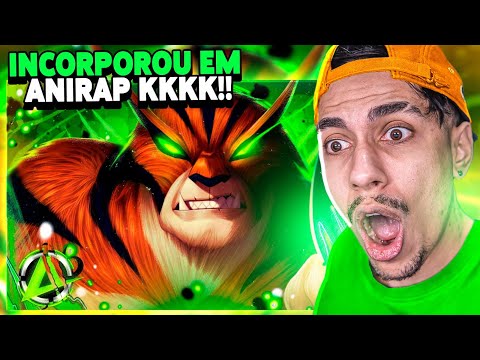 ELE VIROU O RATH!! React ♪ Rath (Ben 10) | Selvagem | AniRap ‹ Ine Games ›