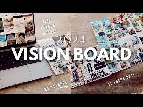 DIY Vision Board | Easy + Effective Way To Manifest What You Want