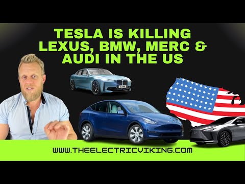 Tesla is KILLING Lexus, BMW, Merc & Audi in the US