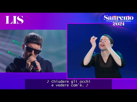 LIS Sanremo 2024 - Gazzelle canta 'Tutto qui'