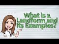 Landforms and Geological Features