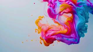 Wallpaper de colores - full color - HD screensave - Humo Artístico de colores mezclándose