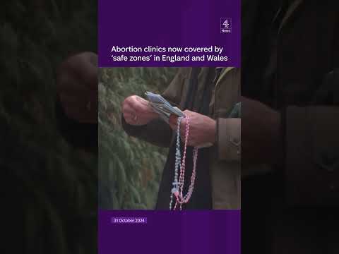 Abortion clinics now covered by 'safe zones' in England and Wales