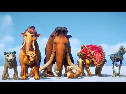 Ice Age Dawn of Dinosaurs in Jurassic World Evolution 2