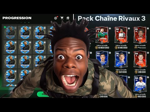 de 93 à 96 de GEN avec ce PACK OPENING FC MOBILE d'EXTRATERRESTRE 👽