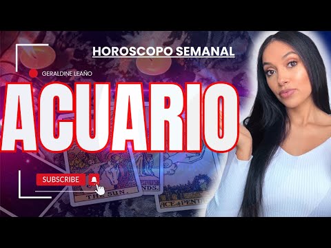 ♒ACUARIO HOROSCOPO 18 al 24 DE NOVIEMBRE 2024