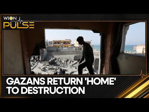 Gazans Return 'Home' After Ceasefire, Find Only Destruction | WION