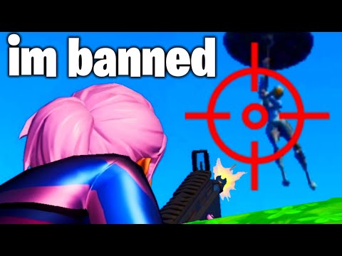 I CHEATED using a Custom Crosshair in Fortnite