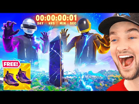 *NEW* Fortnite Daft Punk LIVE EVENT! (FREE Kicks)