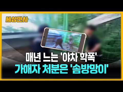 매년 느는 '야차 학폭'...가해자 처분은 '솜방망이?' [세상만사] #야차 #학폭 #학교폭력