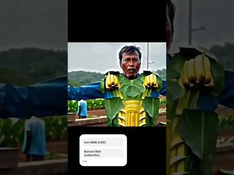 Banan man vs Iron man  🥶🥶🥶