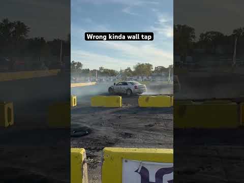 Safe to say he did better…. #mopar #crash #burnout #fail #funny