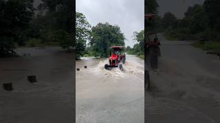 Tractor fall in river 😲👍🚜