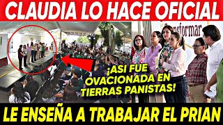 DOMINGAZO ¡SHEINBAUM LO HACE OFICIAL! SE METE EN TIERRAS PRIANISTAS! LES ENSEÑA A TRABAJAR 