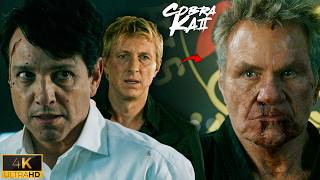 Johnny Lawrence & Daniel LaRusso vs Kreese Final Fight | Cobra Kai